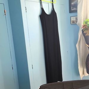 Long Black Gap dress